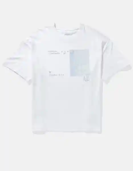 Camiseta Hombre Blanco Talla: X-SMALL 4249100 American Eagle