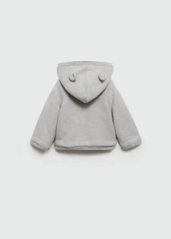 Cardigan Lulu7 Gris Medio Vigore Talla 61 Niños Mango