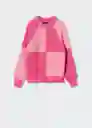 Jersey Cleob Fucsia Talla L Mujer Mango