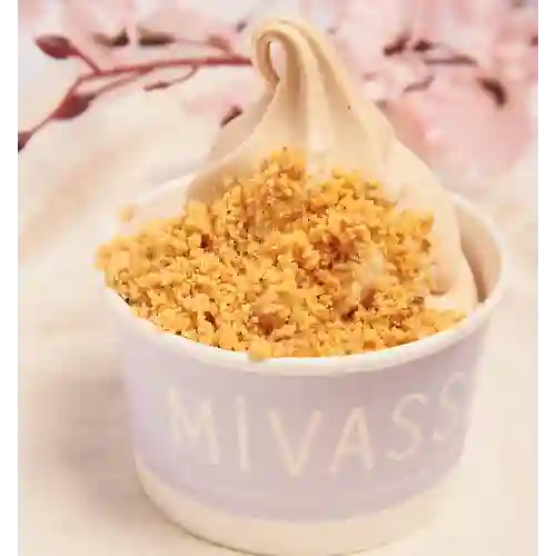 Helado de avellanas mediana