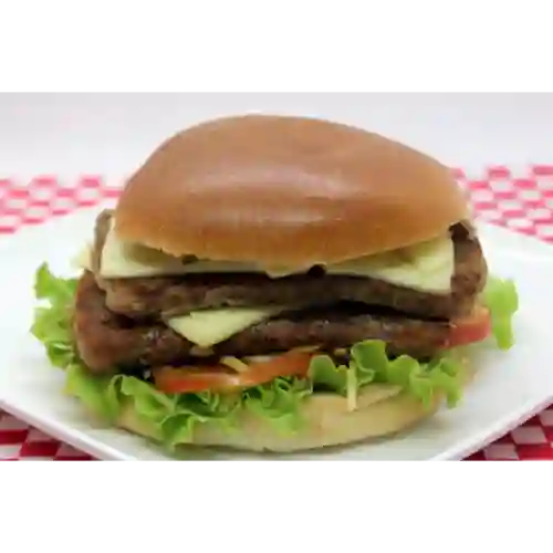 Hamburguesa Doble Carne Doble Queso