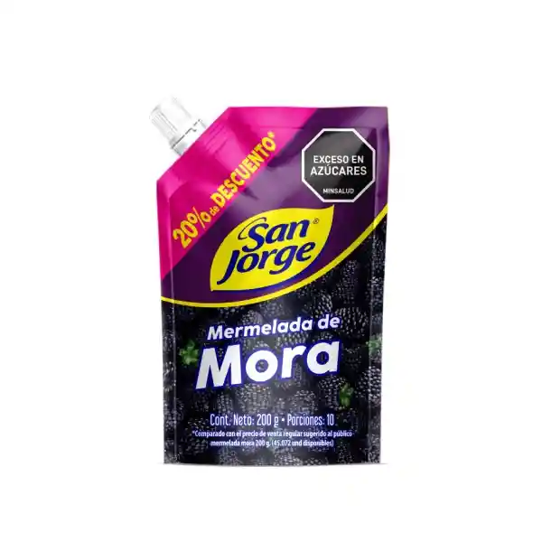 San Jorge Mermelada Mora Especial Limitado