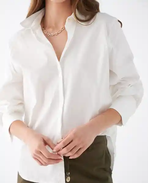 Camisa Blanco 0 Claro Talla XL 412F025 Esprit