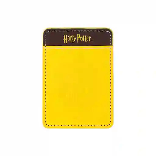 Tarjetero Para Celular Serie Harry Potter Hufflepuff Miniso