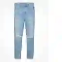 Jean Hi-Rise Jegging Mujer Azul T: 2 Long American Eagle