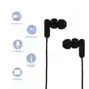 Audífonos 3 Life is For Fun Serie Negro 5 mm Miniso