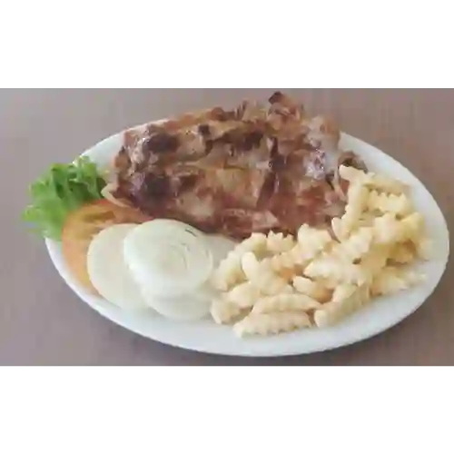 Chatas con Papa Francesa