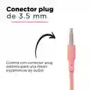 Miniso Audífonos de Cable Con Estuche De Cápsula Rosa Hf236