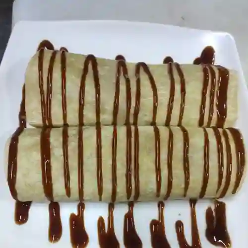 Flautas de Pollo con Champiñones