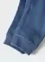 Pantalón Mateop1 Azul Talla 72 Niños Mango