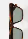 Gafas de Sol Fatima Chocolate Talla 99 Mujer Mango