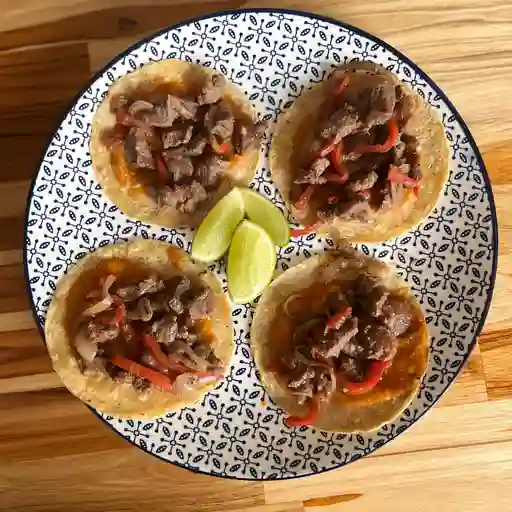 Tacos de bistec x5