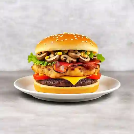 Hamburguesa Mixto
