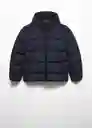 Abrigo Anorak Coli Navy Talla M Hombre Mango