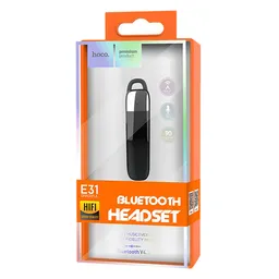Hoco Auriculares Bluetooth E31 Graceful Negro