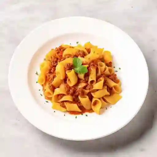 Fetuccinis a la Bolognesa