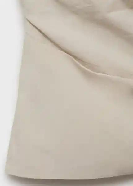 Top Willy Crudo Talla L Mujer Mango