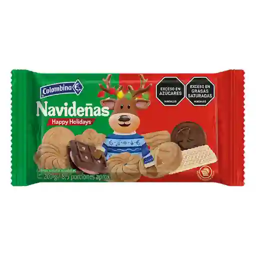 Colombina Galletas Surtidas Navideñas