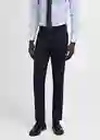 Pantalón Milan Navy Talla 38 Hombre Mango