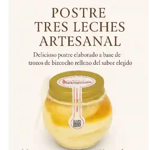 Postre Tres Leches Artesanal Cuchareable