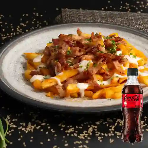 Combo Cheese Fries + Coca Cola Sin Azúcar 400 ml