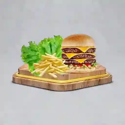 Haburguesa Triple Carne