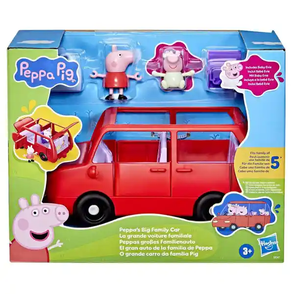 Peppa Pig Muñeca el Gran Auto de la Familia de Peppa
