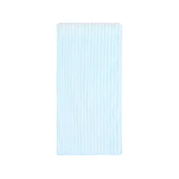 Toalla de Baño de Microfibra Acanalada Aqua Serie Miniso