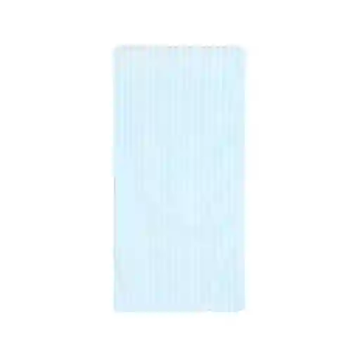 Toalla de Baño de Microfibra Acanalada Aqua Serie Miniso
