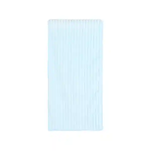 Toalla de Baño de Microfibra Acanalada Aqua Serie Miniso