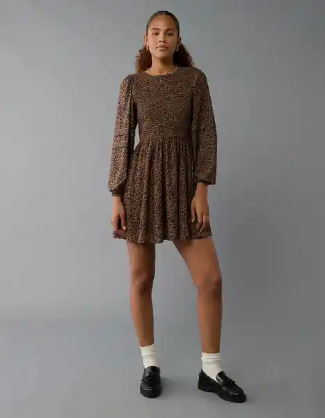 Vestido Mujer Multicolor Talla LARGE 8004900 American Eagle