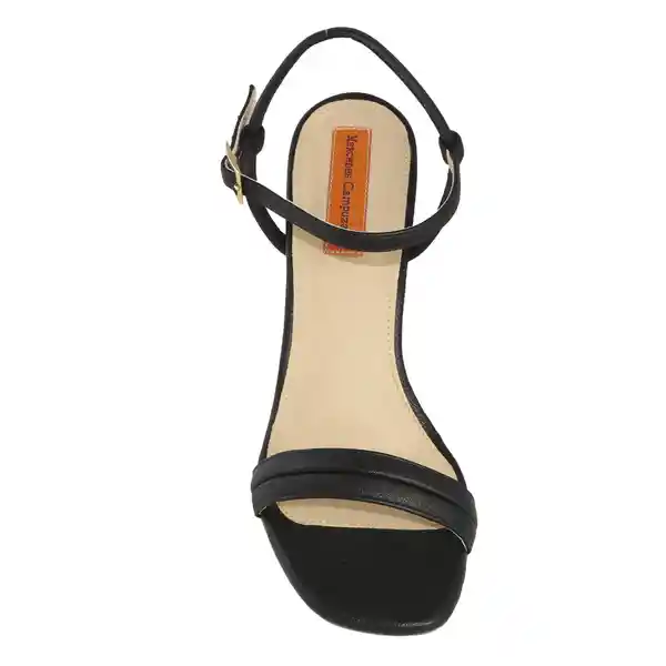 Sandalias Tacón June Negro Talla 38