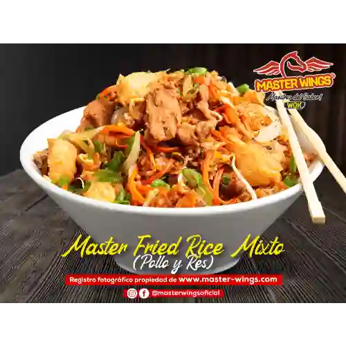 Master Fried Rice(arroz Estilo Cantonés)