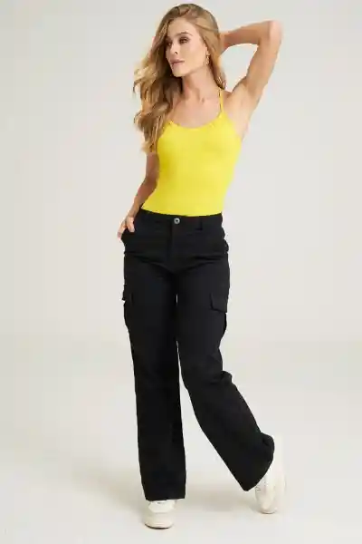 Pantalón Zamolo Color Negro Talla 10 Ragged