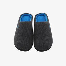 Inkanta Pantuflas Original Hombre Gris Oscuro Azul M/L