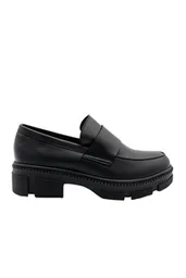 Zapatos Mocasin Saville Negro Talla 37 Mercedes Campuzano