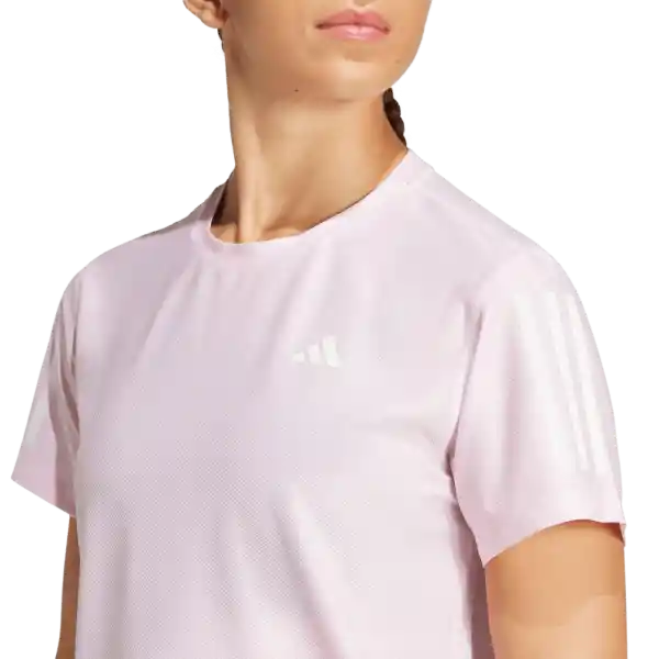 Adidas Camiseta Manga Corta Otr B Tee Correr Mujer Rosado T.XS