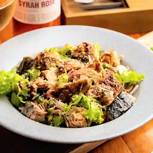Ensalada de salmón.