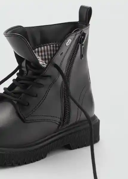 Botines Basmab Negro Talla 24 Niñas Mango