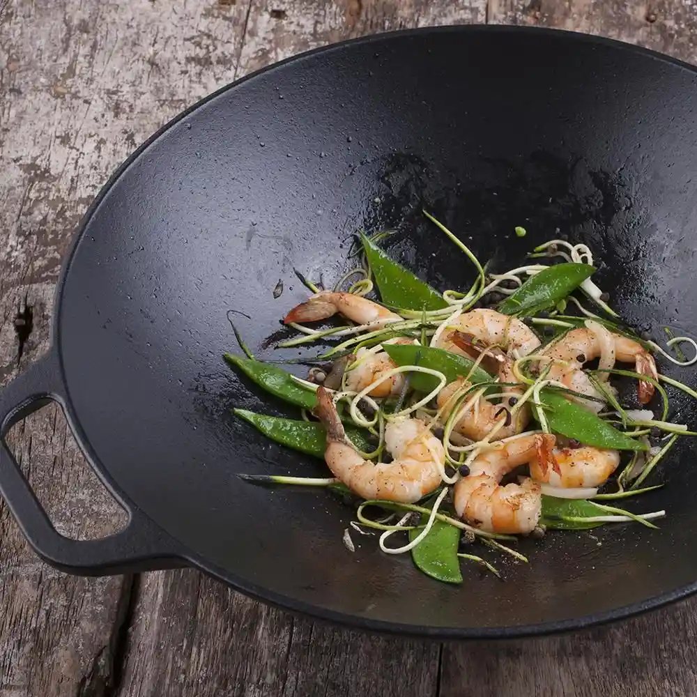 Victoria Sarten Wok Hierro Fundido