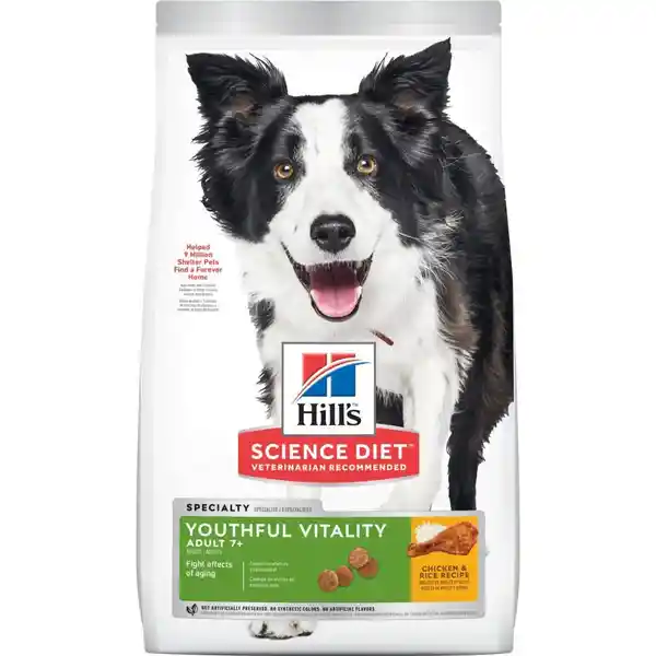 Hills Alimento Para Perro Youthful Vitality Adulto 7+ 5.6 Kg