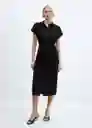 Vestido Adriana-W Negro Talla XS Mujer Mango