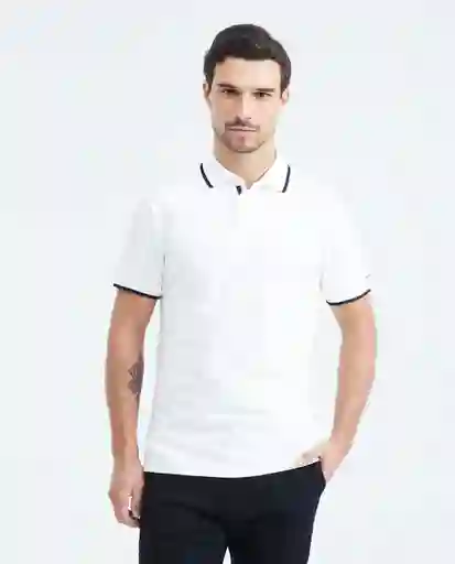 Camiseta Polo Knob With Detail Crudo Prístino Claro M Chevignon