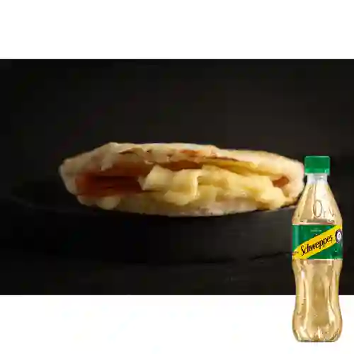 Combo Jamón y Queso + Schweppes Ginger Ale 400ML