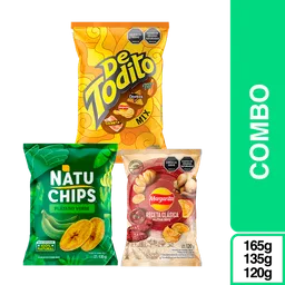 Combo Natuchips Doritos y de Todito