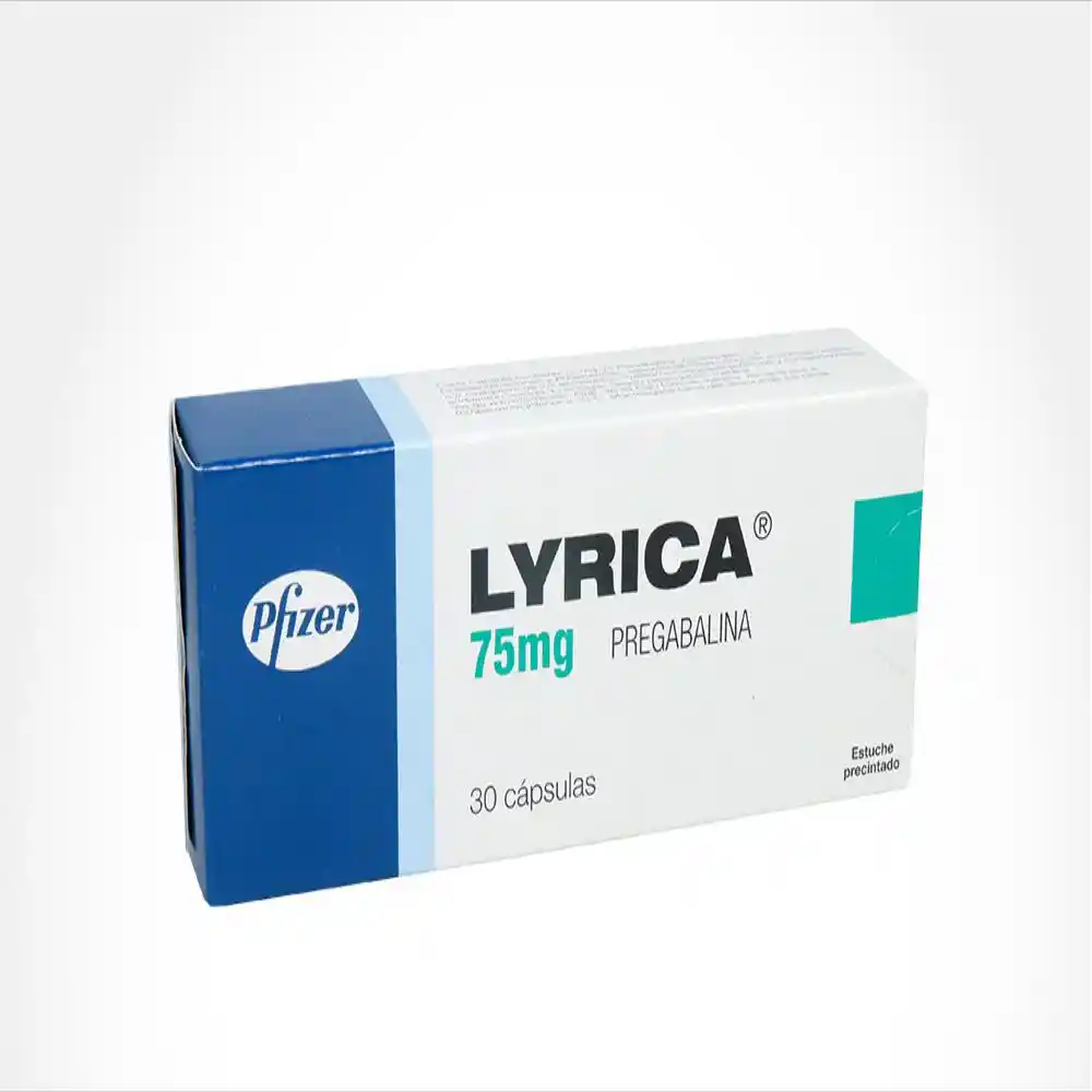 Lyrica 75 Mg Caja Con Duras Rx1 Rx4