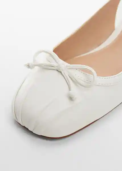 Zapatos Lago Blanco Talla 39 Mujer Mango