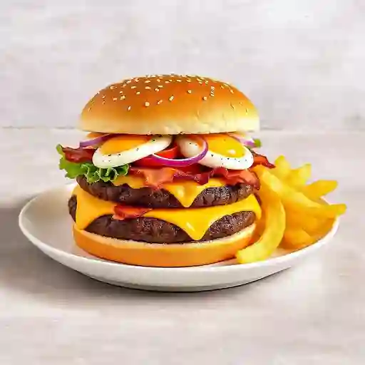 Hamburguesa Triple