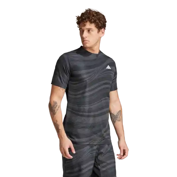 Adidas Camiseta Club Graph Tee Tenis Hombre Negro T S