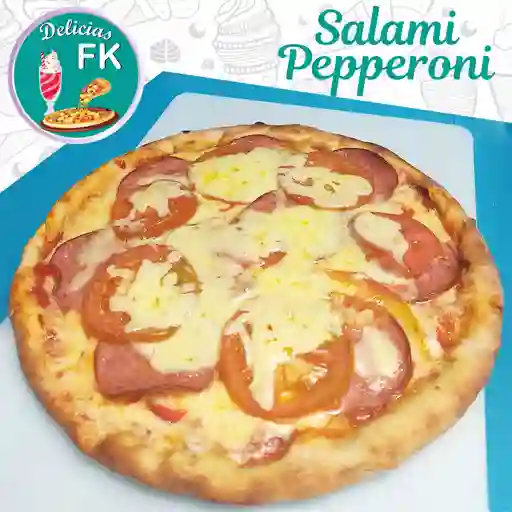 Salami O Pepperoni Mediana